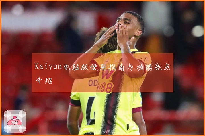 Kaiyun电脑版使用指南与功能亮点介绍